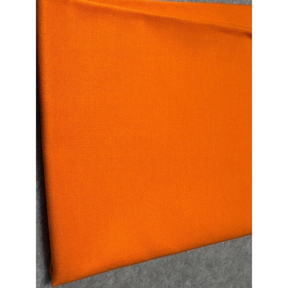 Bright Orange Cotton Fabric 1/2 yard X 45" for Sewing Quilting & Crafts - Picture 2 of 4